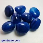 Blue Agate-Tumbles-Pebbles-Crystals-Healing stone-Natural gemstone