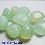 Chalcedony-Tumbles-Pebbles-Crystals-Healing stone-Natural gemstone