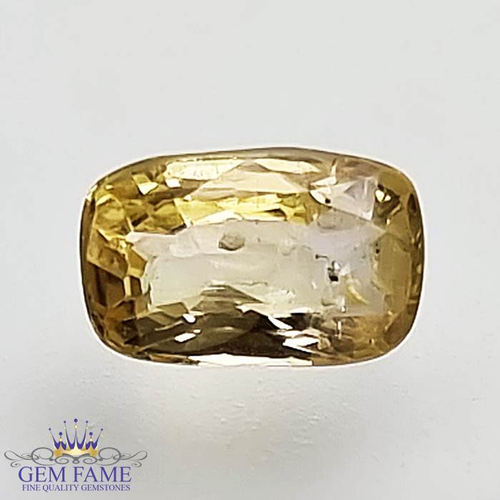 Yellow Sapphire 1.26ct Natural Gemstone Ceylon