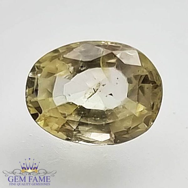 Yellow Sapphire 1.20ct Natural Gemstone Ceylon