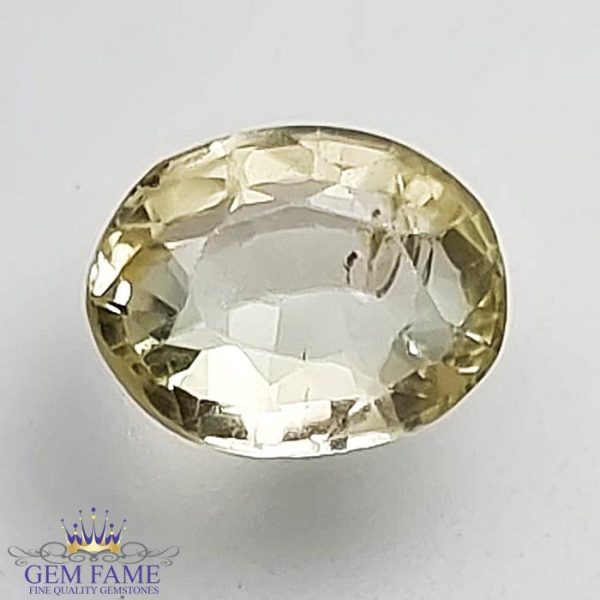 Yellow Sapphire 1.26ct Natural Gemstone Ceylon