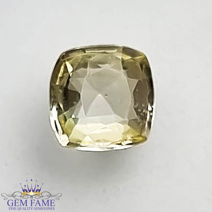 Yellow Sapphire 0.66ct Natural Gemstone Ceylon
