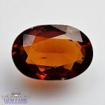Hessonite Garnet 5.00ct Natural Gemstone Ceylon