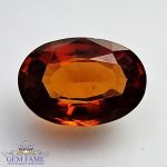 Hessonite Garnet 4.03ct Natural Gemstone Ceylon