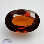 Hessonite Garnet 3.77ct Natural Gemstone Ceylon