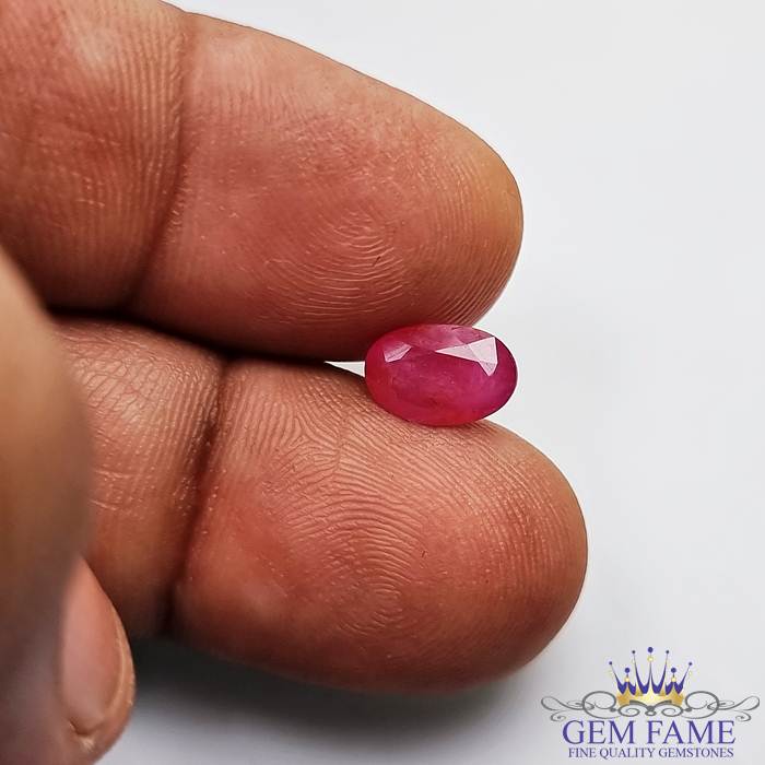 Ruby 2.43ct Natural Gemstone Africa