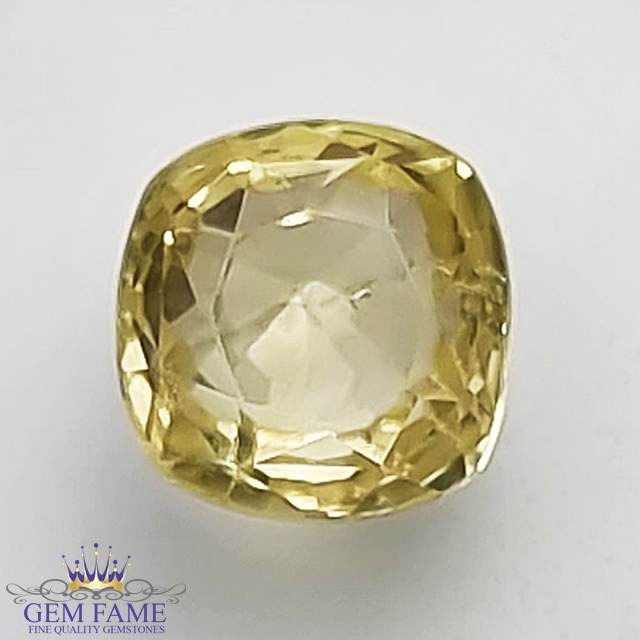 Yellow Sapphire 1.43ct Natural Gemstone Ceylon