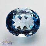 Blue Topaz 11.46ct Natural Gemstone Brazil