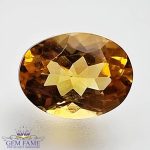 Citrine Quartz 3.43ct Natural Gemstone Brazil