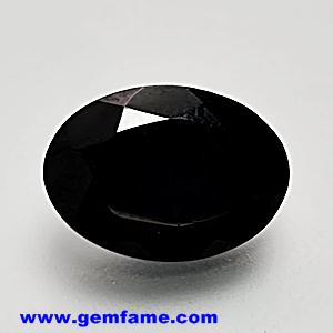 schwarz /1723s facettierte Olivenform Onyx 18x24 mm 