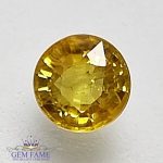 Yellow Sapphire 0.61ct Gemstone Thailand
