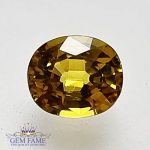 Yellow Sapphire 0.71ct Natural Gemstone Thailand