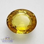Yellow Sapphire 0.77ct Natural Gemstone Thailand