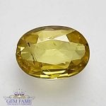 Yellow Sapphire 0.71ct Natural Gemstone Thailand