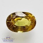 Yellow Sapphire 0.77ct Natural Gemstone Thailand