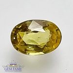 Yellow Sapphire 0.63ct Natural Gemstone Thailand