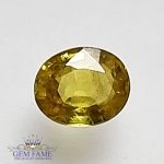 Yellow Sapphire 0.63ct Natural Gemstone Thailand