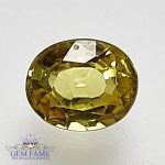 Yellow Sapphire 0.58ct Natural Gemstone Thailand