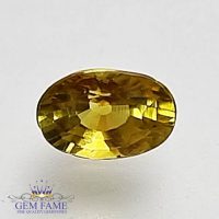 Yellow Sapphire 0.67ct Natural Gemstone Thailand