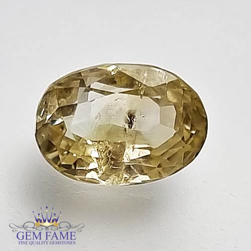 Yellow Sapphire 2.26ct Natural Gemstone Ceylon