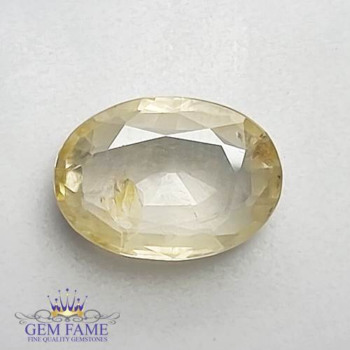 Yellow Sapphire 3.93ct Natural Gemstone Ceylon