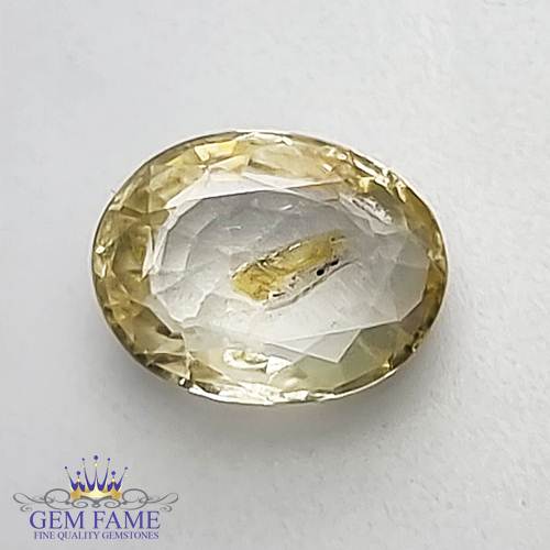 Yellow Sapphire 1.87ct Natural Gemstone Ceylon