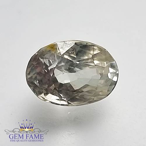 White Sapphire 2.43ct Natural Gemstone Ceylon
