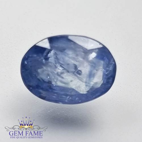 Blue Sapphire 3.42ct Natural Gemstone Ceylon