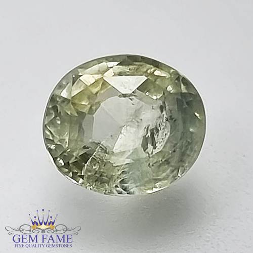 Yellow Sapphire 2.46ct Natural Gemstone Ceylon