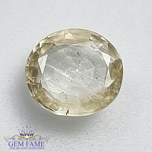 Yellow Sapphire 2.47ct Natural Gemstone Ceylon