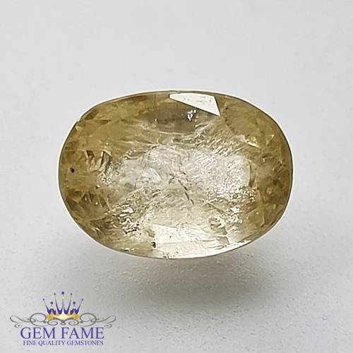 Yellow Sapphire 3.38ct Natural Gemstone Ceylon