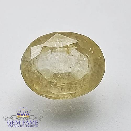 Yellow Sapphire 2.60ct Natural Gemstone Ceylon