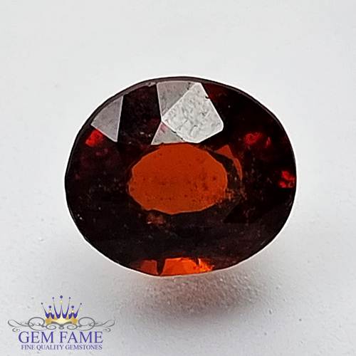 Hessonite Gomed 3.35ct Natural Gemstone Ceylon