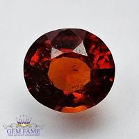 Hessonite Gomed 2.78ct Natural Gemstone Ceylon