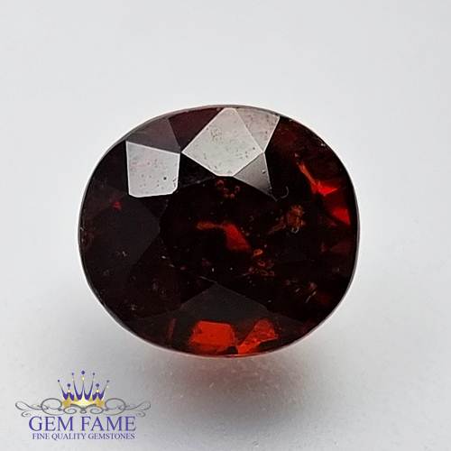 Hessonite Gomed 4.40ct Natural Gemstone Ceylon