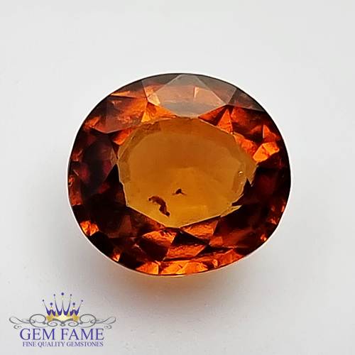 Hessonite Gomed 4.30ct Gemstone Ceylon