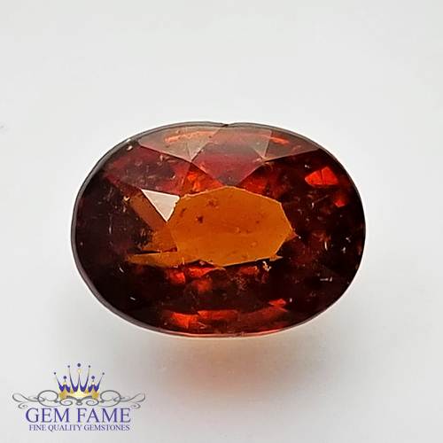 Hessonite Gomed 4.55ct Gemstone Ceylon