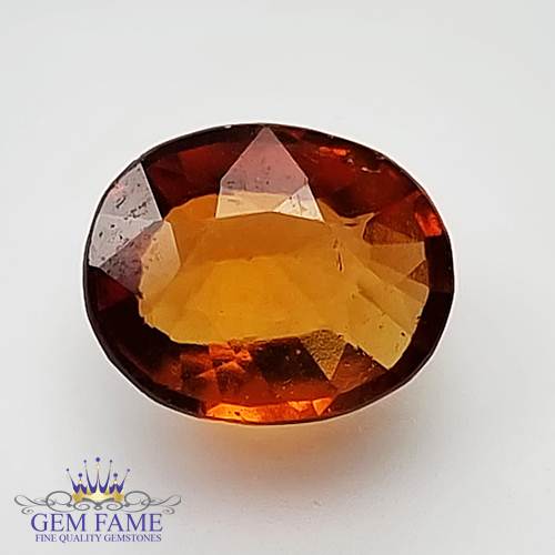 Hessonite Gomed 3.64ct Gemstone Ceylon