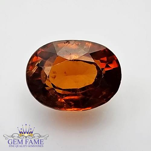 Hessonite Gomed 3.55ct Gemstone Ceylon