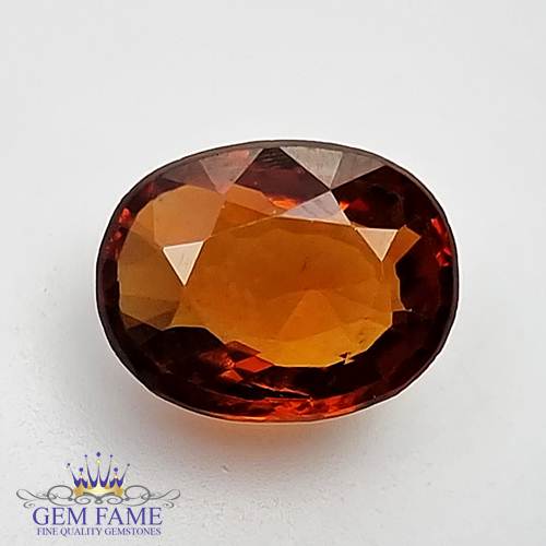 Hessonite Gomed 4.25ct Gemstone Ceylon