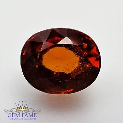 Hessonite Gomed 4.99ct Gemstone Ceylon