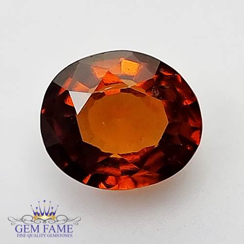 Hessonite Gomed 3.54ct Gemstone Ceylon