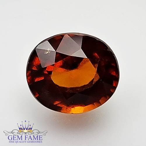 Hessonite Gomed 3.97ct Gemstone Ceylon
