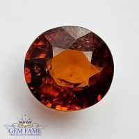 Hessonite Gomed 4.30ct Gemstone Ceylon