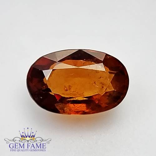 Hessonite Gomed 4.08ct Gemstone Ceylon