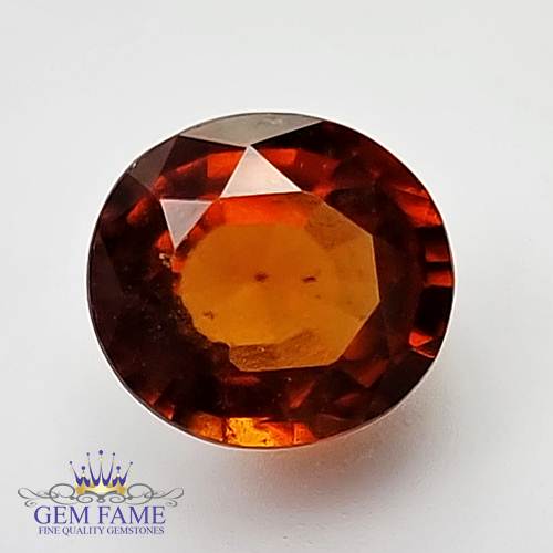 Hessonite Gomed 4.88ct Gemstone Ceylon