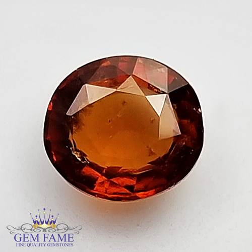 Hessonite Gomed 2.60ct Gemstone Ceylon