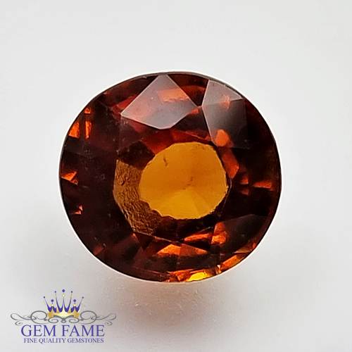Hessonite Gomed 4.34ct Gemstone Ceylon