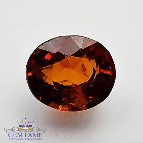 Hessonite Gomed 2.86ct Gemstone Ceylon