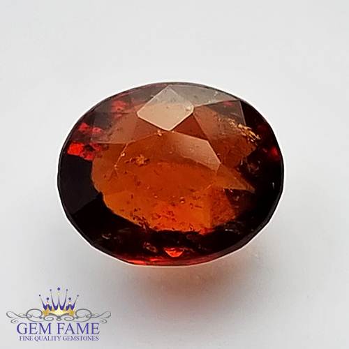 Hessonite Gomed 3.07ct Gemstone Ceylon